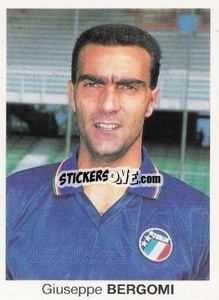 Sticker Giuseppe Bergomi - Mundial De Futbol Itália 90 n. 335 - Disvenda