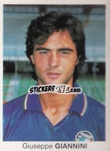 Sticker Giuseppe Giannini - Mundial De Futbol Itália 90 n. 344 - Disvenda