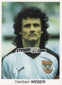 Sticker Heribert Weber - Mundial De Futbol Itália 90 n. 49 - Disvenda