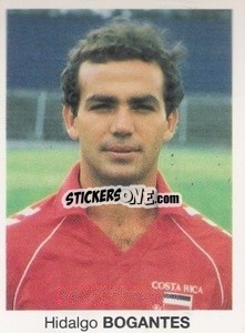 Sticker Hidalgo Bogantes - Mundial De Futbol Itália 90 n. 151 - Disvenda