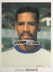 Sticker Jimmy Banks - Mundial De Futbol Itália 90 n. 261 - Disvenda