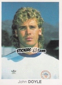 Sticker John Doyle - Mundial De Futbol Itália 90 - Disvenda