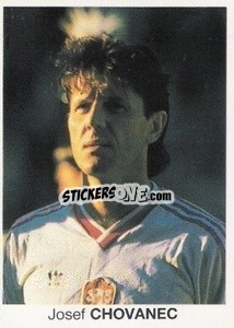 Sticker Josef Chovanec - Mundial De Futbol Itália 90 - Disvenda