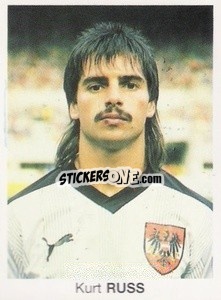 Sticker Kurt Russ - Mundial De Futbol Itália 90 n. 52 - Disvenda