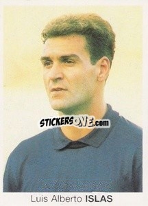 Sticker Luis Alberto Islas - Mundial De Futbol Itália 90 n. 29 - Disvenda