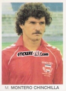 Sticker M. Montero Chinchilla - Mundial De Futbol Itália 90 n. 147 - Disvenda