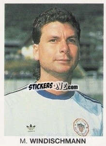 Sticker M. Windischmann - Mundial De Futbol Itália 90 - Disvenda