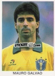 Sticker Mauro Galvao - Mundial De Futbol Itália 90 - Disvenda