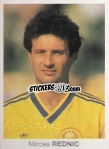 Sticker Mircea Rednic - Mundial De Futbol Itália 90 n. 356 - Disvenda