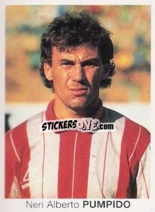 Sticker Neri Alberto Pumpido - Mundial De Futbol Itália 90 n. 28 - Disvenda