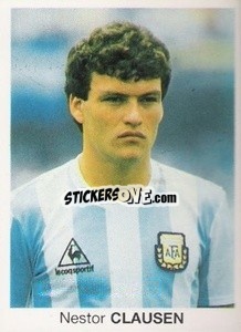 Sticker Nestor Clausen - Mundial De Futbol Itália 90 n. 31 - Disvenda