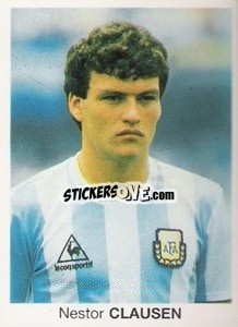 Sticker Nestor Clausen - Mundial De Futbol Itália 90 - Disvenda