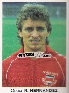 Sticker Oscar R. Hernandez - Mundial De Futbol Itália 90 n. 149 - Disvenda