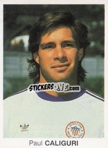 Sticker Paul Caliguri - Mundial De Futbol Itália 90 - Disvenda