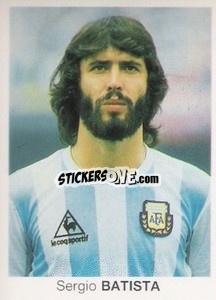 Figurina Sergio Batista - Mundial De Futbol Itália 90 n. 36 - Disvenda