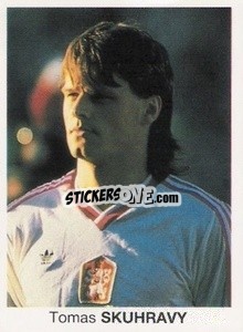 Sticker Tomas Skuhravy - Mundial De Futbol Itália 90 n. 194 - Disvenda