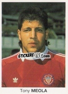 Sticker Tony Meola - Mundial De Futbol Itália 90 n. 258 - Disvenda