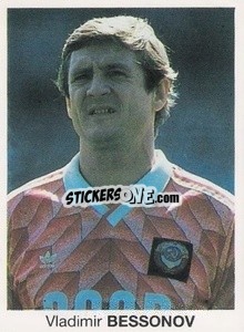 Sticker Vladimir Bessonov - Mundial De Futbol Itália 90 n. 391 - Disvenda