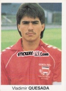 Sticker Vladimir Quesada - Mundial De Futbol Itália 90 n. 144 - Disvenda