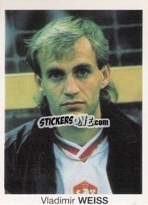 Sticker Vladimir Weiss - Mundial De Futbol Itália 90 n. 191 - Disvenda
