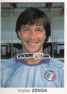 Sticker Walter Zenga - Mundial De Futbol Itália 90 - Disvenda