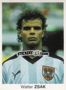 Sticker Walter Zsak - Mundial De Futbol Itália 90 - Disvenda