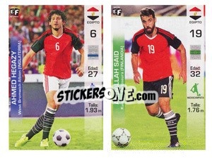 Sticker Ahmed Hegazi / Abdallah Said