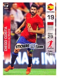 Cromo Diego Costa