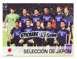 Sticker Equipo - Mundial en accion 2018 - Editora Figurinha
