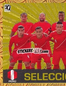 Sticker Equipo camiseta alterna (puzzle 1) - Mundial en accion 2018 - Editora Figurinha
