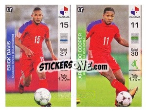 Sticker Eric Davis / Armando Cooper