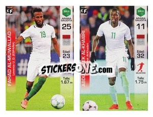 Sticker Fahad Al-Muwallad / Abdulmalek Al-Khaibri