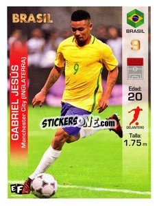 Cromo Gabriel Jesus