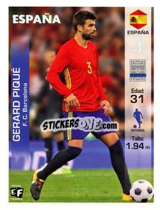 Cromo Gerard Pique