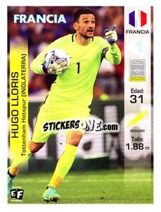 Figurina Hugo Lloris - Mundial en accion 2018 - Editora Figurinha
