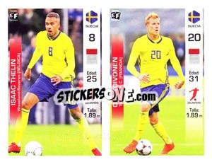 Cromo Isaac Thelin / Ola Toivonen