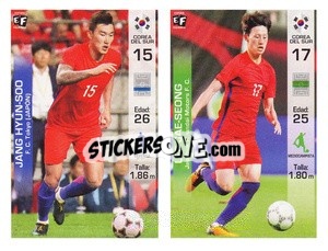 Sticker Jang Hyun-Soo / Lee Jae-Seong