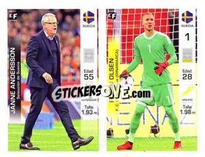 Sticker Janne Andersson / Robin Olsen