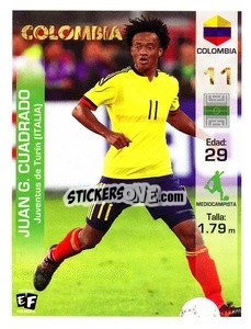 Sticker Juan G. Cuadrado