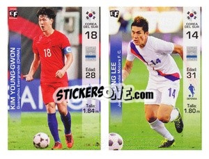 Sticker Kim Young-Gwon / Yong Lee