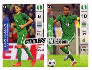 Cromo Leon Balogun / John Mikel Obi