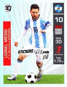 Cromo Lionel Messi