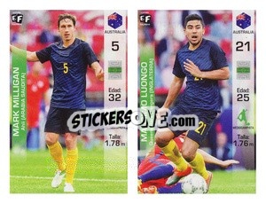 Sticker Mark Milligan / Massimo Luongo