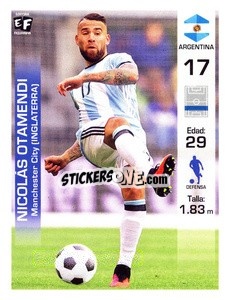 Cromo Nicolas Otamendi