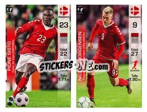 Sticker Pione Sisto / Nicolai Jorgensen