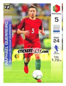 Sticker Raphael Guerreiro - Mundial en accion 2018 - Editora Figurinha
