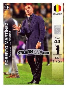 Sticker Roberto Martinez - Mundial en accion 2018 - Editora Figurinha
