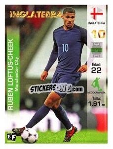 Sticker Ruben Loftus-Cheek - Mundial en accion 2018 - Editora Figurinha
