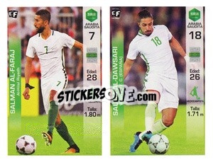 Sticker Salman Al-Faraj / Salem Al-Dawsari