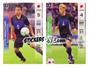 Sticker Yuto Nagatomo / Keisuke Honda